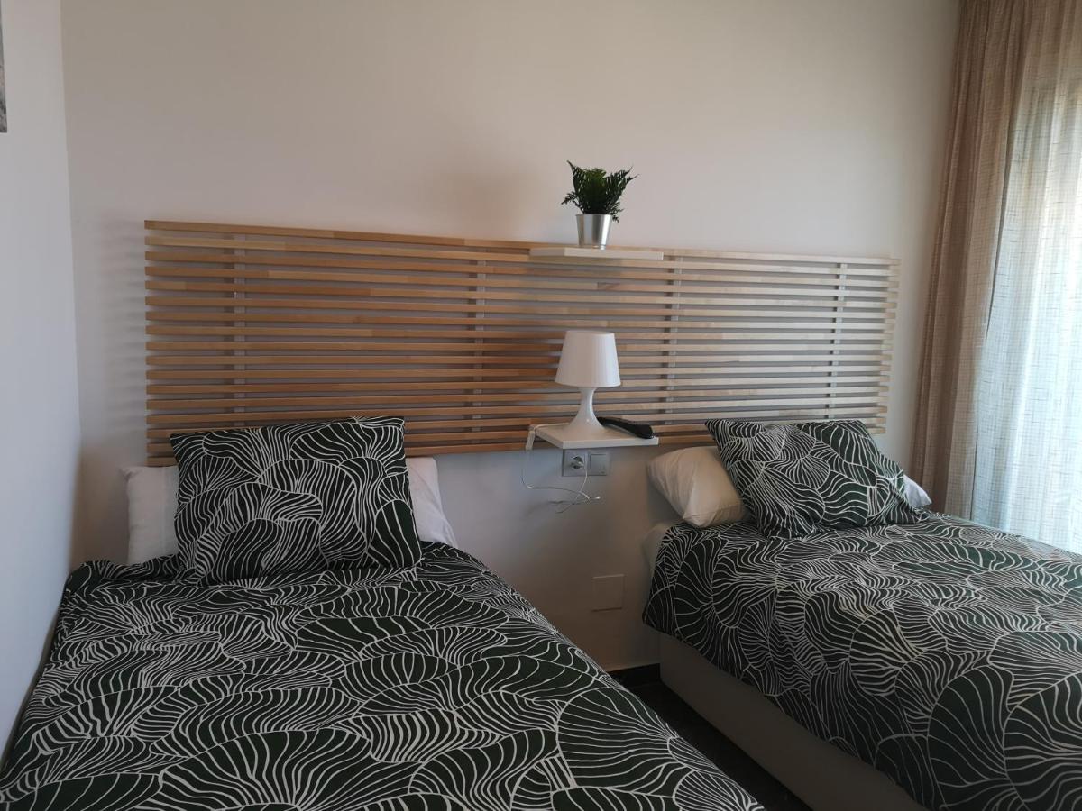 Apartamento 1ª Linea Playa Garaje Piscinas Terraza Torremolinos Luaran gambar